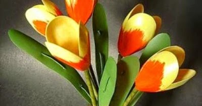 Cara Membuat Hiasan Dinding Dari Sendok Plastik - Kreatifitas Terkini