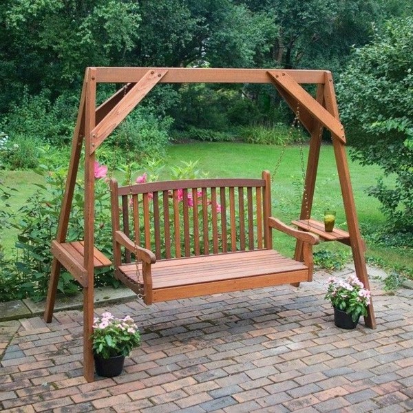 Wooden swing for indoor and outdoor use!