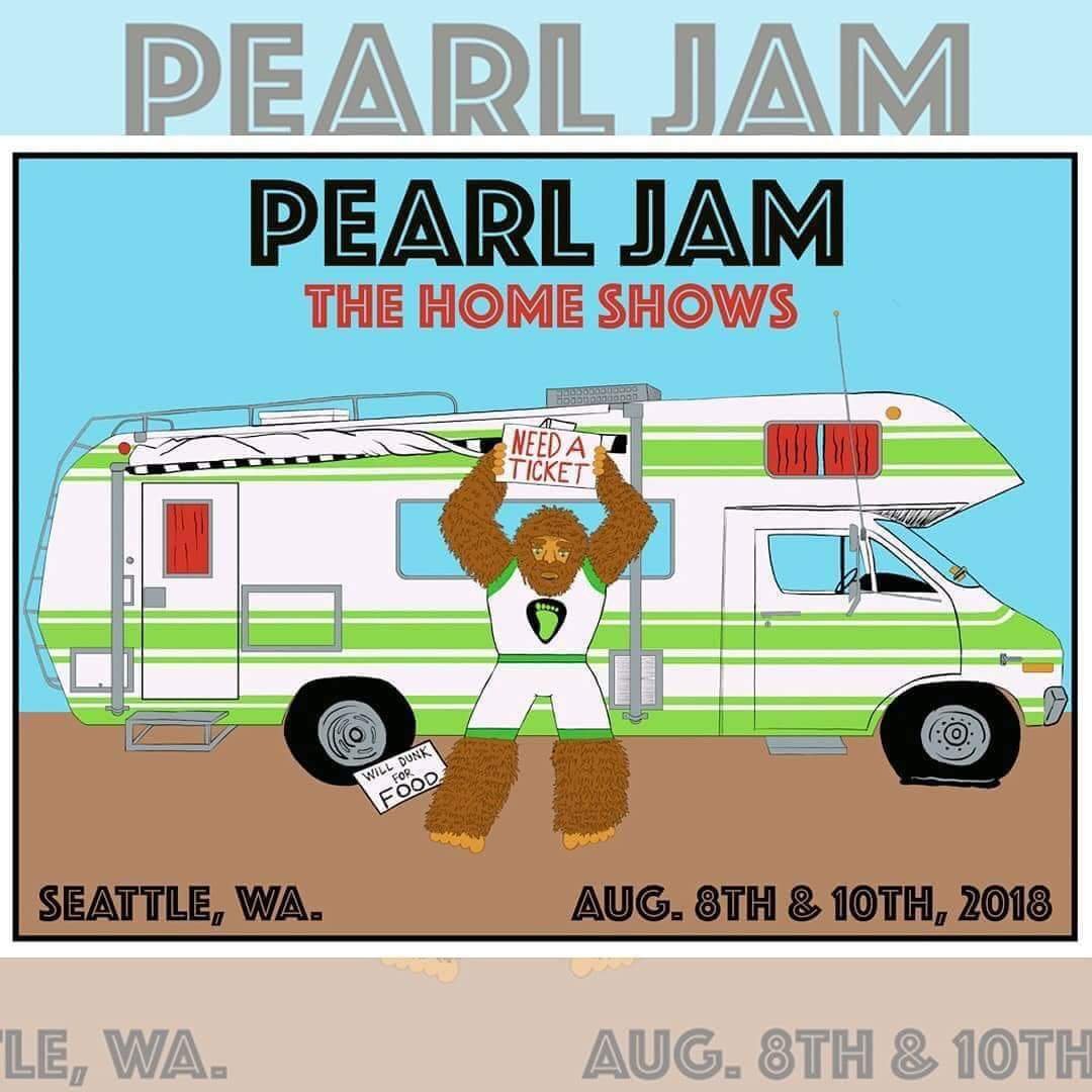 Pearl Jam vs Rock Posters • The Rock Poster Society