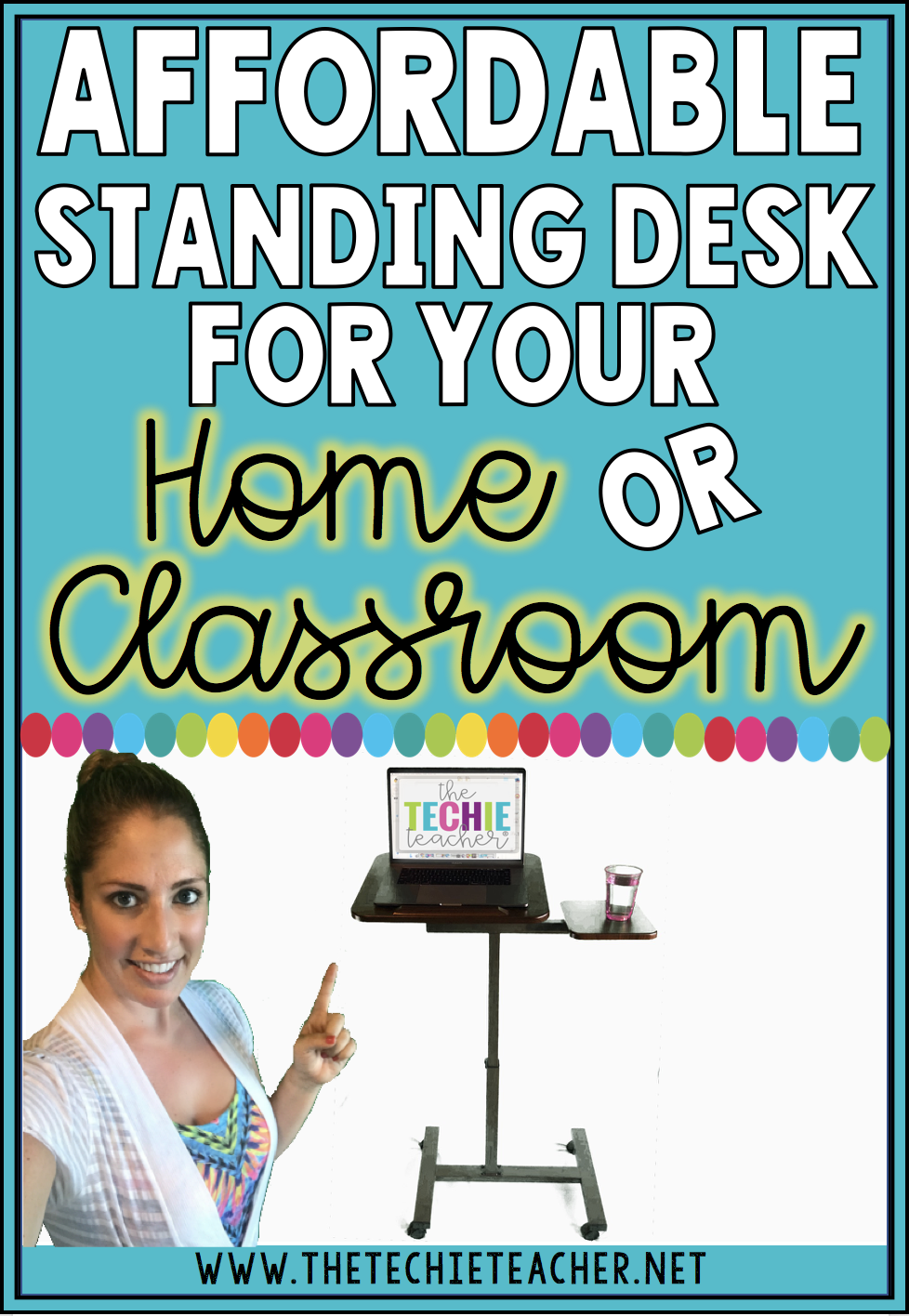 Affordable standing desk for your home or classroom