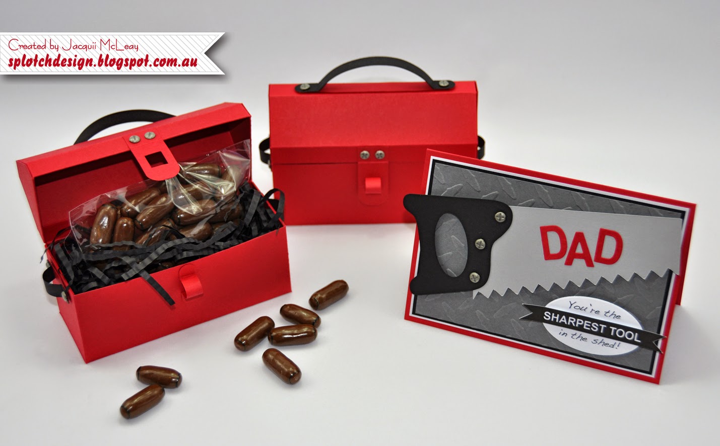 Splotch Design Adding ink to paper! Toolbox and Card Tutorial