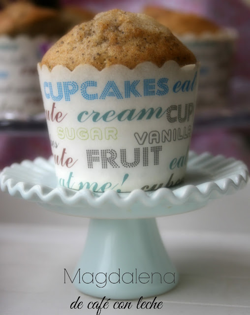 Magdalenas De Café Con Leche
