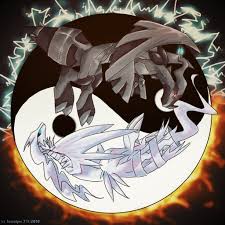 A lendária elite de Unova, Reshiram, Zekrom e Kyurem, está