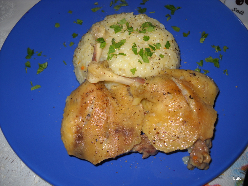 Lulu Povesti din Bucatarie Pilaf cu rata