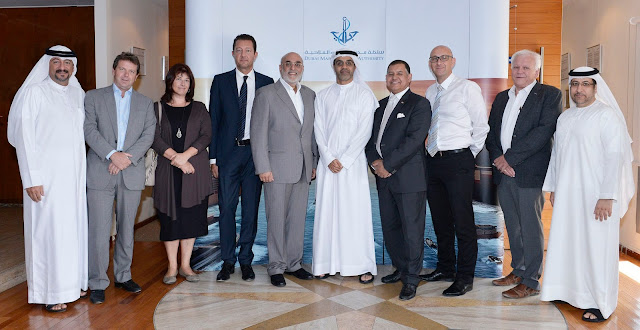 Image Photo of Amer Ali, Executive Director of DMCA with UAE delegation members that will participate in SMM Hamburg 2016 Image Photo of Amer Ali, Executive Director of DMCA with UAE delegation members that will participate in SMM Hamburg 2016
