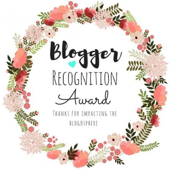 Blogger Recognition Award 2017