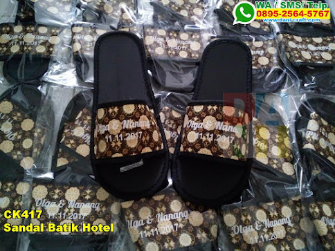 Grosir Sandal Batik Hotel