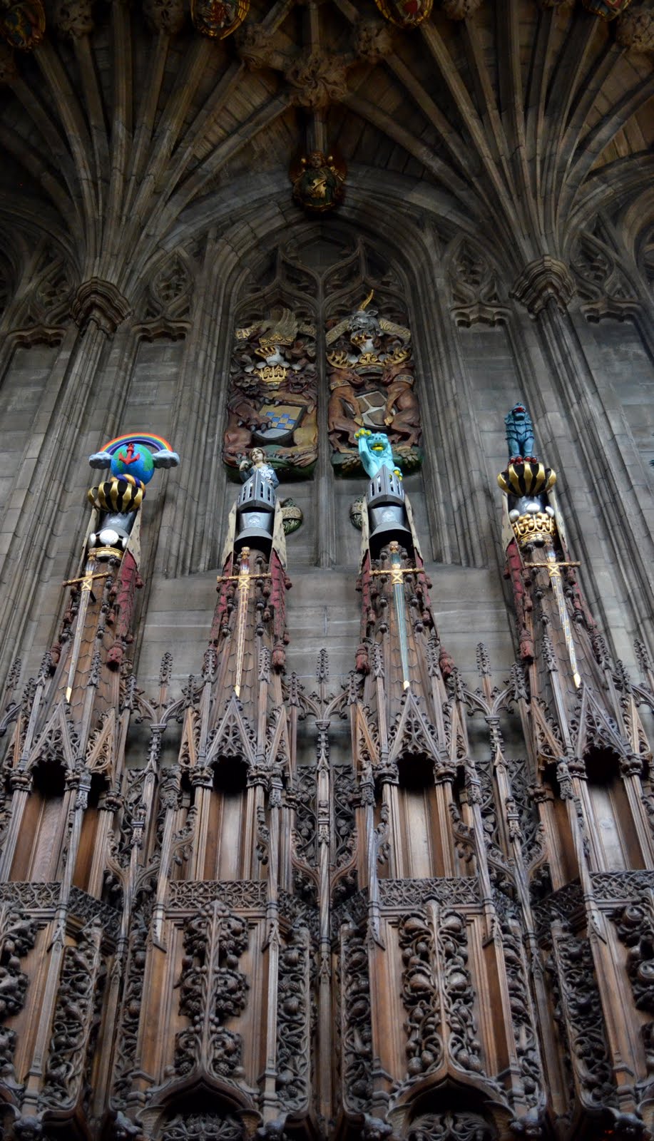 Tour Scotland Photographs: Tour Scotland Photographs The Thistle Chapel St Giles Cathedral Royal