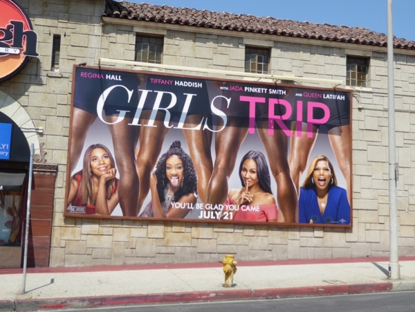 Girls Trip movie billboard