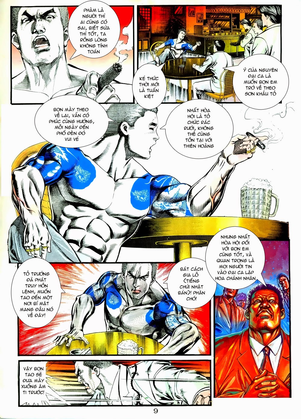 Người Trong Giang Hồ chap 1 - Trang 11