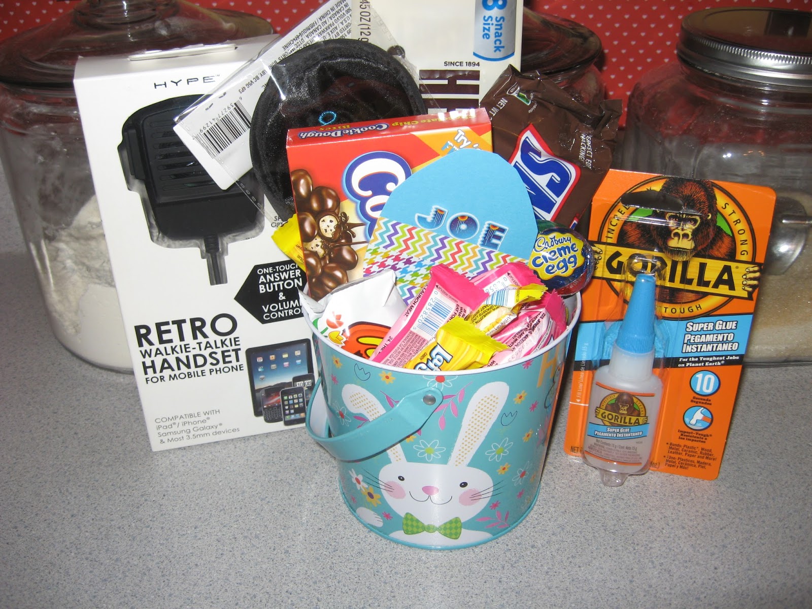 Mrs. Rogers Frugal Neighborhood Frugal Easter Basket for the Hubby