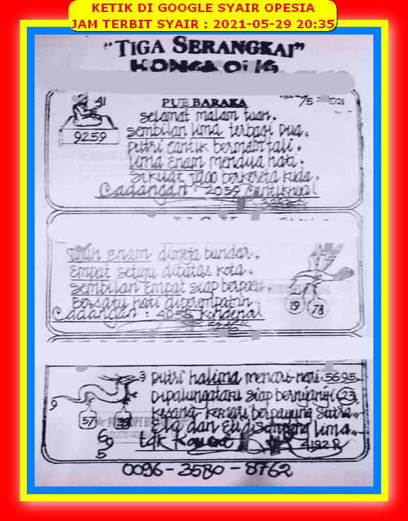 Forum Syair Hongkong Sabtu 29 Mei 2021 Royal Syair