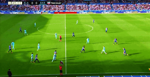 메시의 로빙 패스.gif | 인스티즈