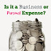 What Constitutes a Business Expenses Vs. a Personal Expense?