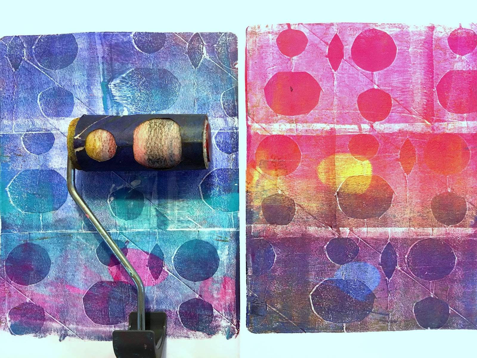 Printing with Gelli Arts® Create Repeat Patterns and Textures with