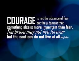 Brave when it matters