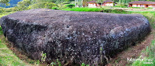 Petroglifo Piedra del sol o de los monos Berruecos