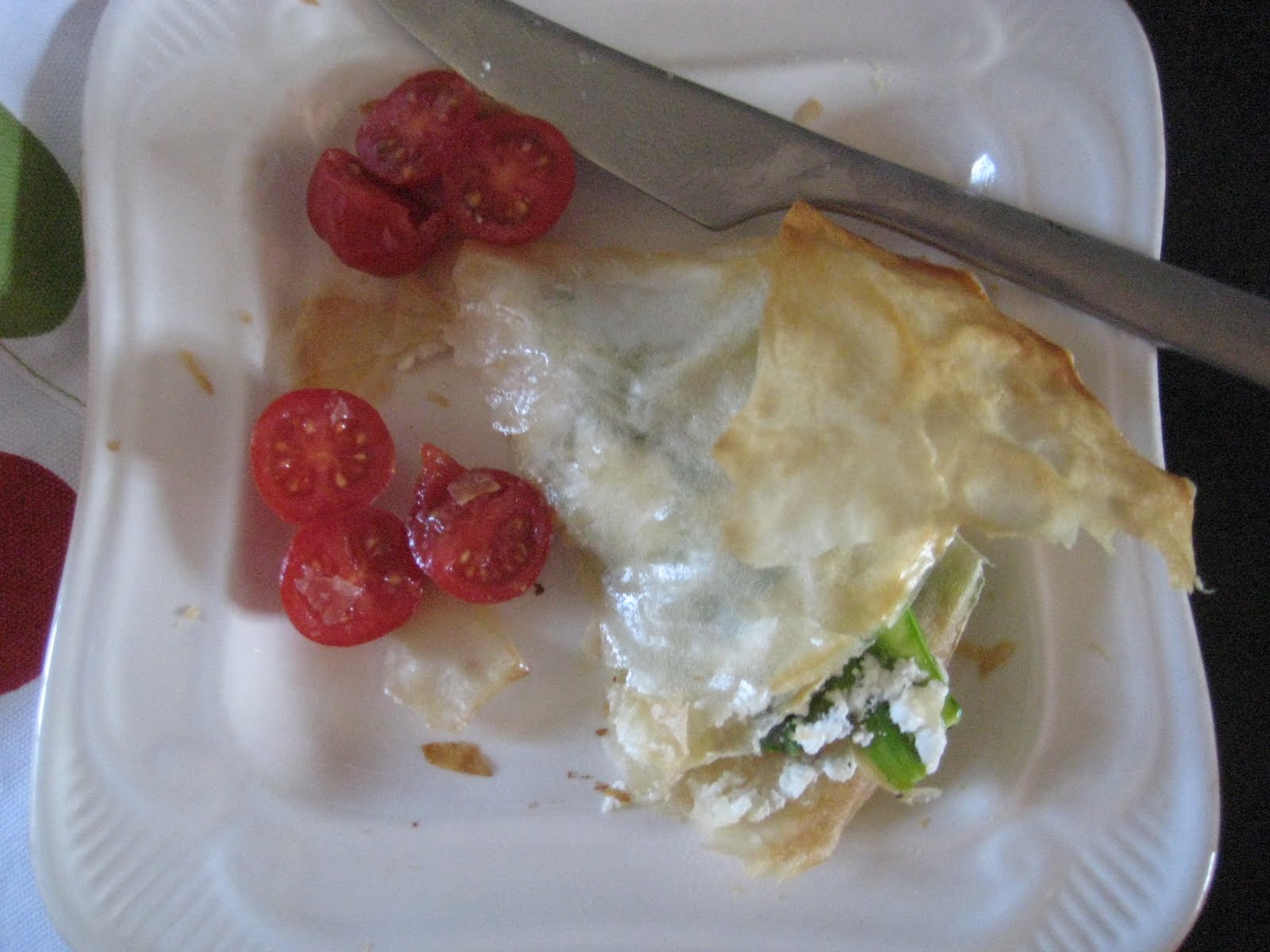 AIDAN LARSON Seasonal SundayAsparagus & Chevre MilleFeuille