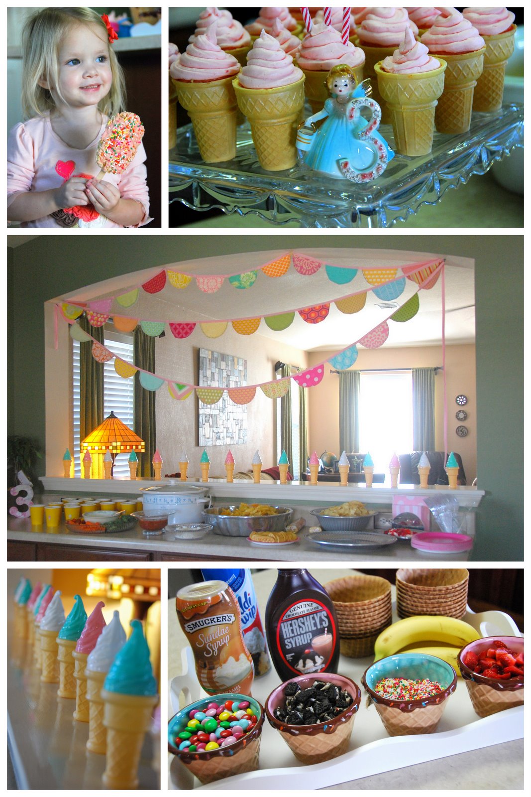 Soak it all in Lauren's 3rd birthday ice cream party!