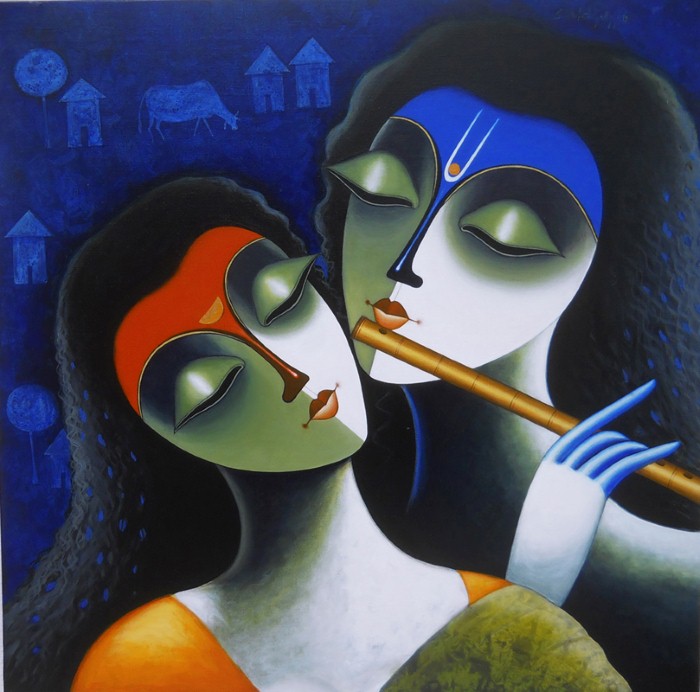 Santosh Chattopadhyay Индийский художник