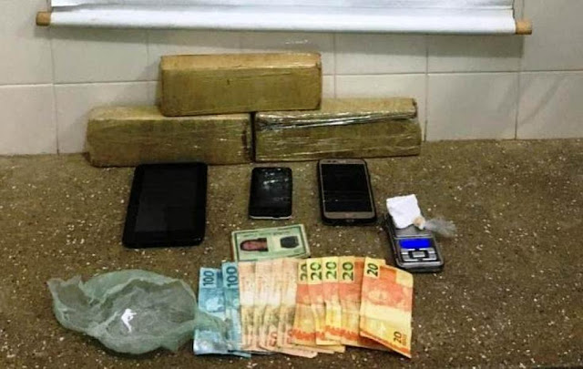 Polícia apreende drogas em residência na cidade de Irecê