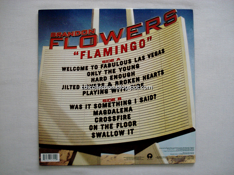  Cds Collection Brandon Flowers Flamingo (EU)