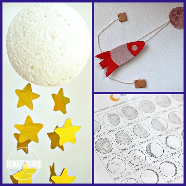 24 Moon Crafts & Activities for Kids