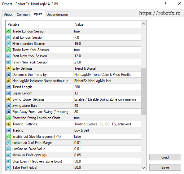 NonLagMA Expert Advisor How to choose NonLagMA Expert Advisor MT4 settings