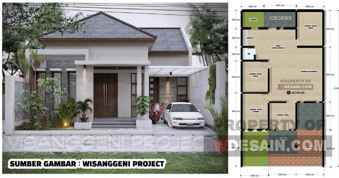 Gambar Tampak Depan Rumah Minimalis 1 Lantai DESAIN