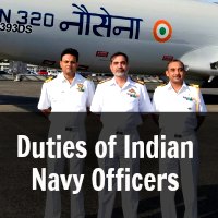 Duties of Indian Navy Officers 