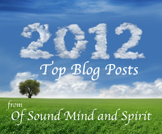 2012, Blog, Of Sound Mind and Spirit, Year Review