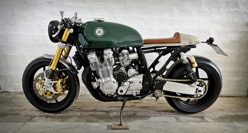 Бак на Yamaha XJR 400 под клипоны