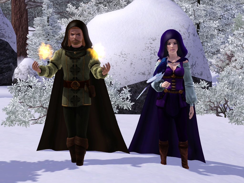 My Sims 3 Blog Cloaks And Hooded Cloaks Accessories For Adults And