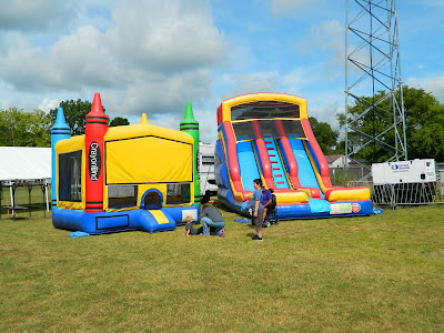 Inflatables at Sumner Daze Festival