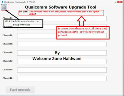 How To Use Qualcomm Software Upgrade tool