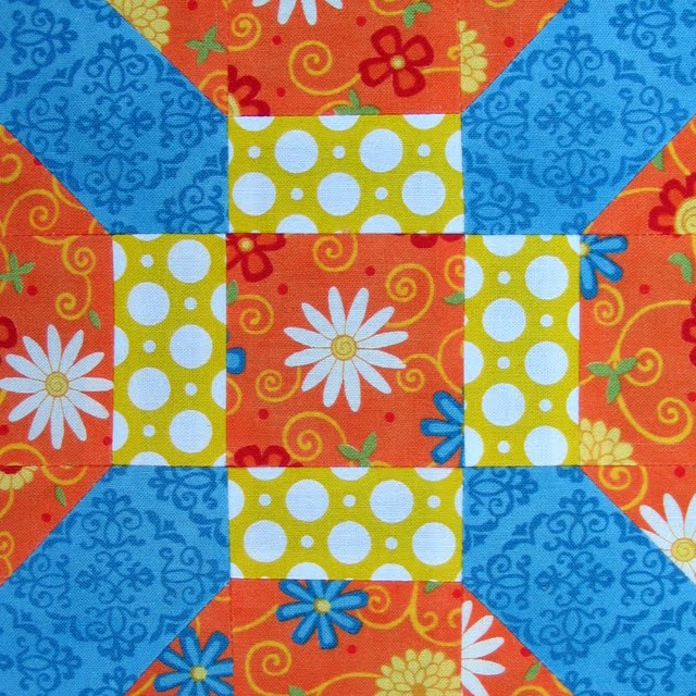 Starwood Quilter Linoleum Quilt Block and Enjoying a Pimento Cheese