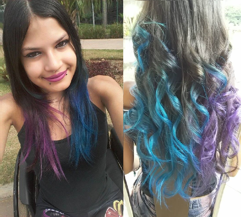 Mundo da Silika Como pintar o cabelo com anilina Mundo da Silika Como pintar o cabelo com anilina