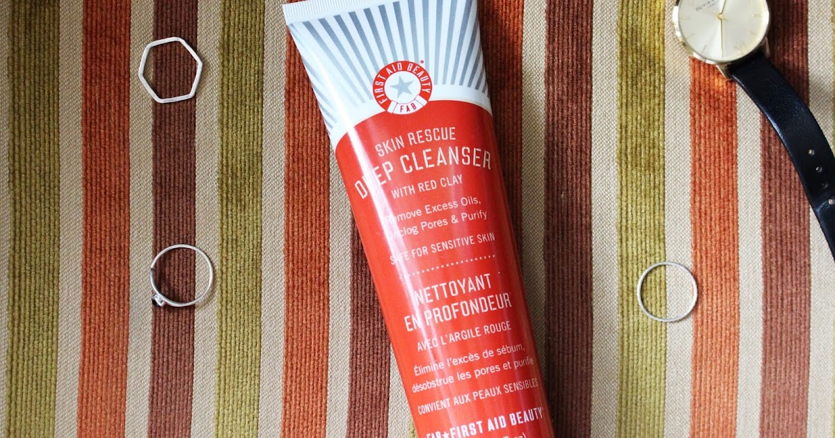 Miss CocoBlue First Aid Beauty Deep Cleanser with Red Clay