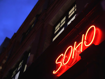 Soho is well known for the iconic neon signs