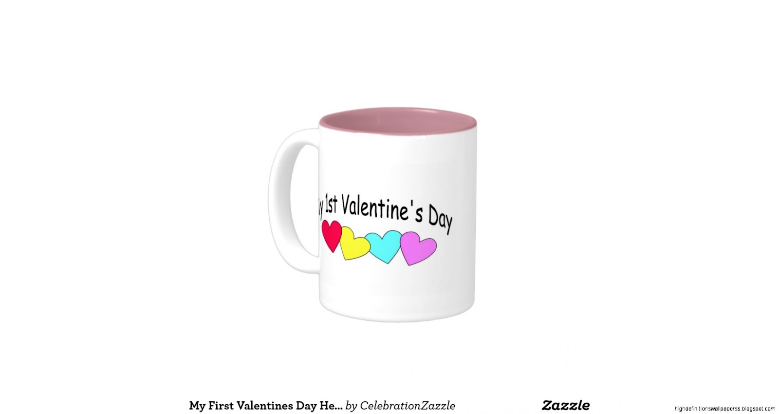 myfirstvalentinesdayheartstwotonemug