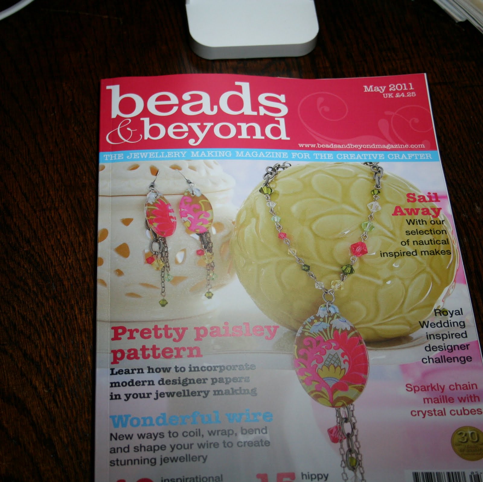 Operation Tackle That Bead Stash! Magazine Review Beads & Beyond May