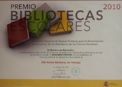 2º Premio Nacional Bibliotecas Escolares