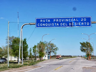 Ruta 20 "Conquista del desierto" - La Pampa