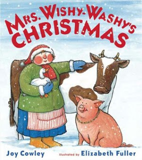 Mrs. Wishy-Washy's Christmas book activities for Kindergarten