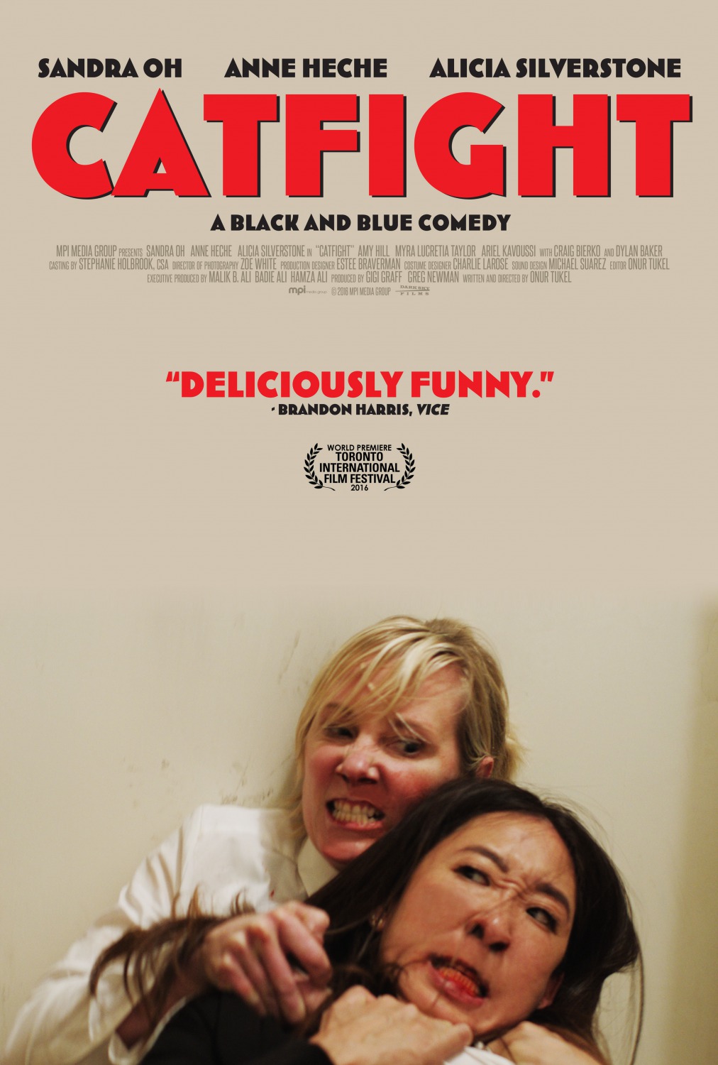 Trailer and Poster for CATFIGHT Starring Anne Heche and Sandra Oh The