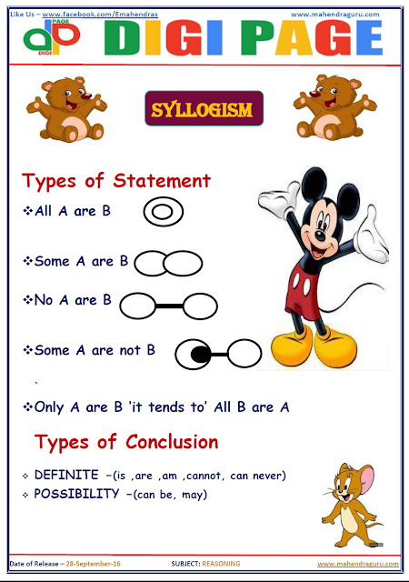 DP | Syllogism | 28-Sep-16 DP | Syllogism | 28-Sep-16