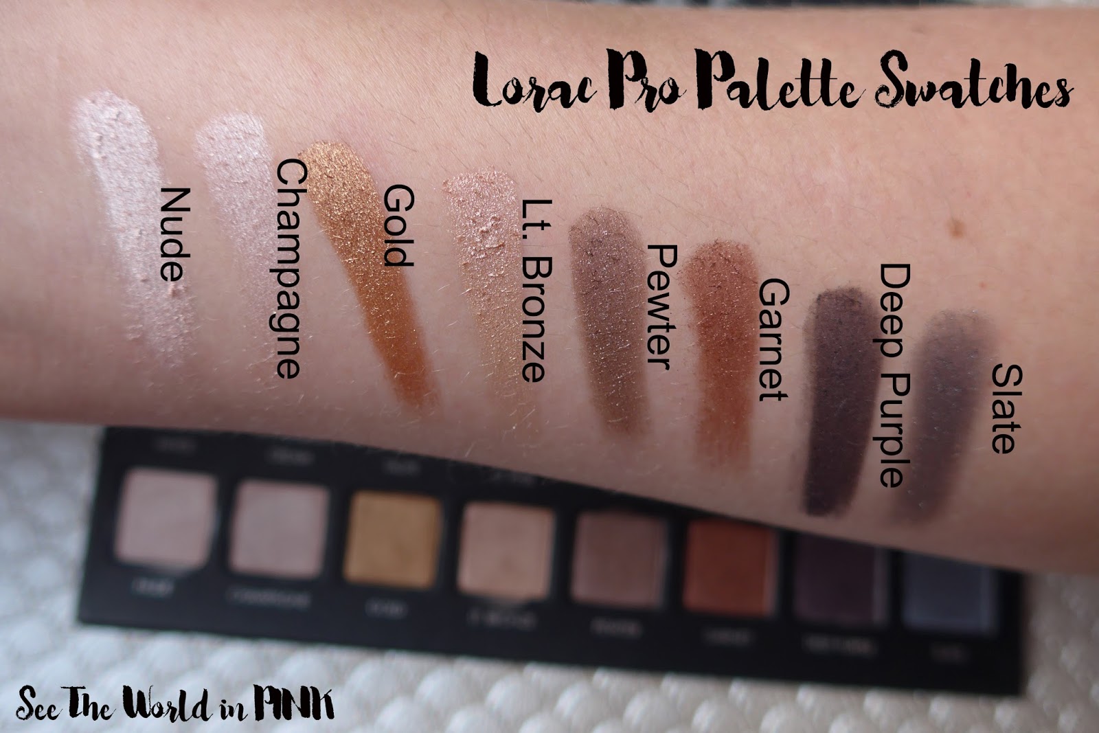 Lorac Pro Palette - Swatches, Makeup Looks, and Review! 