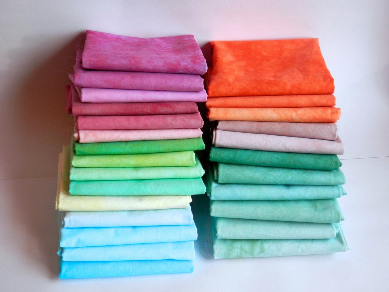 Charlotte Scott Textile Artist Hand Dyed Fabric lighten up