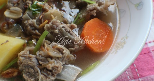 Resepi Mee Sup Tulang Rusuk Surasmi K