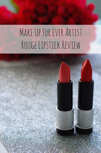 Make Up For Ever Artist Rouge Lipstick Review
